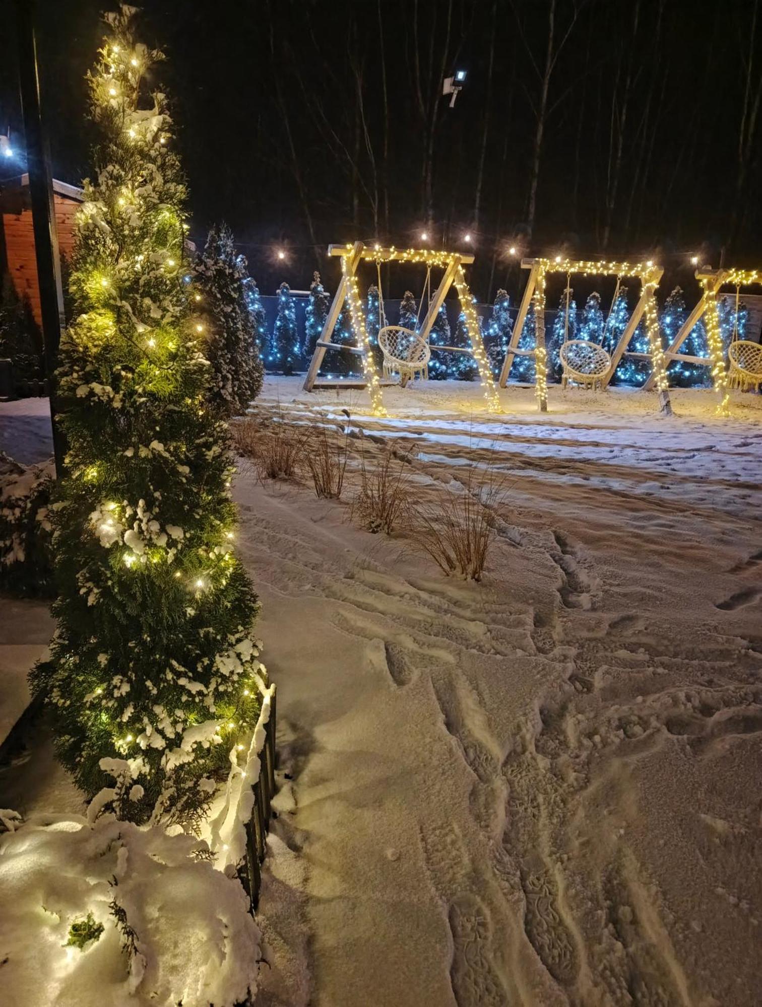 Grabska Osada Apartamenty - 100M Od Suntago Park-Domki Ogrzewane Caloroczne Mszczonow Bagian luar foto